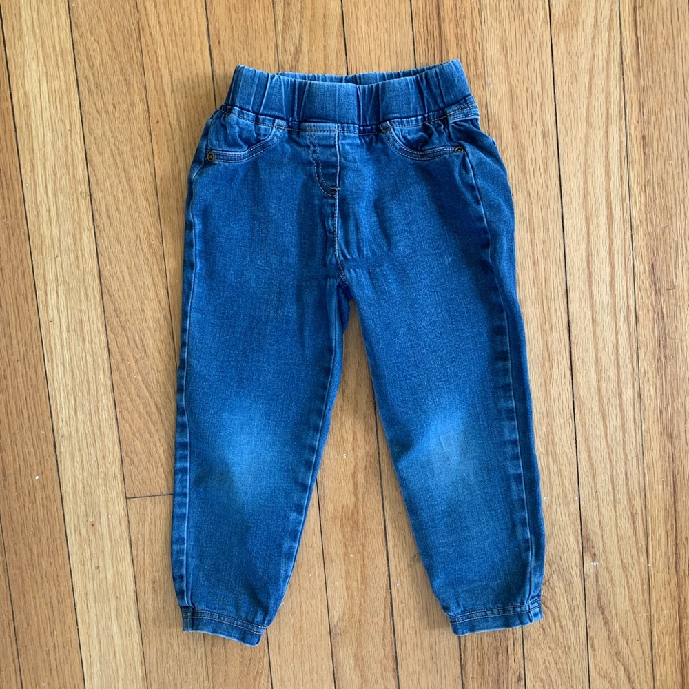 Hanna Andersson Girls Jeans 3T 90cm